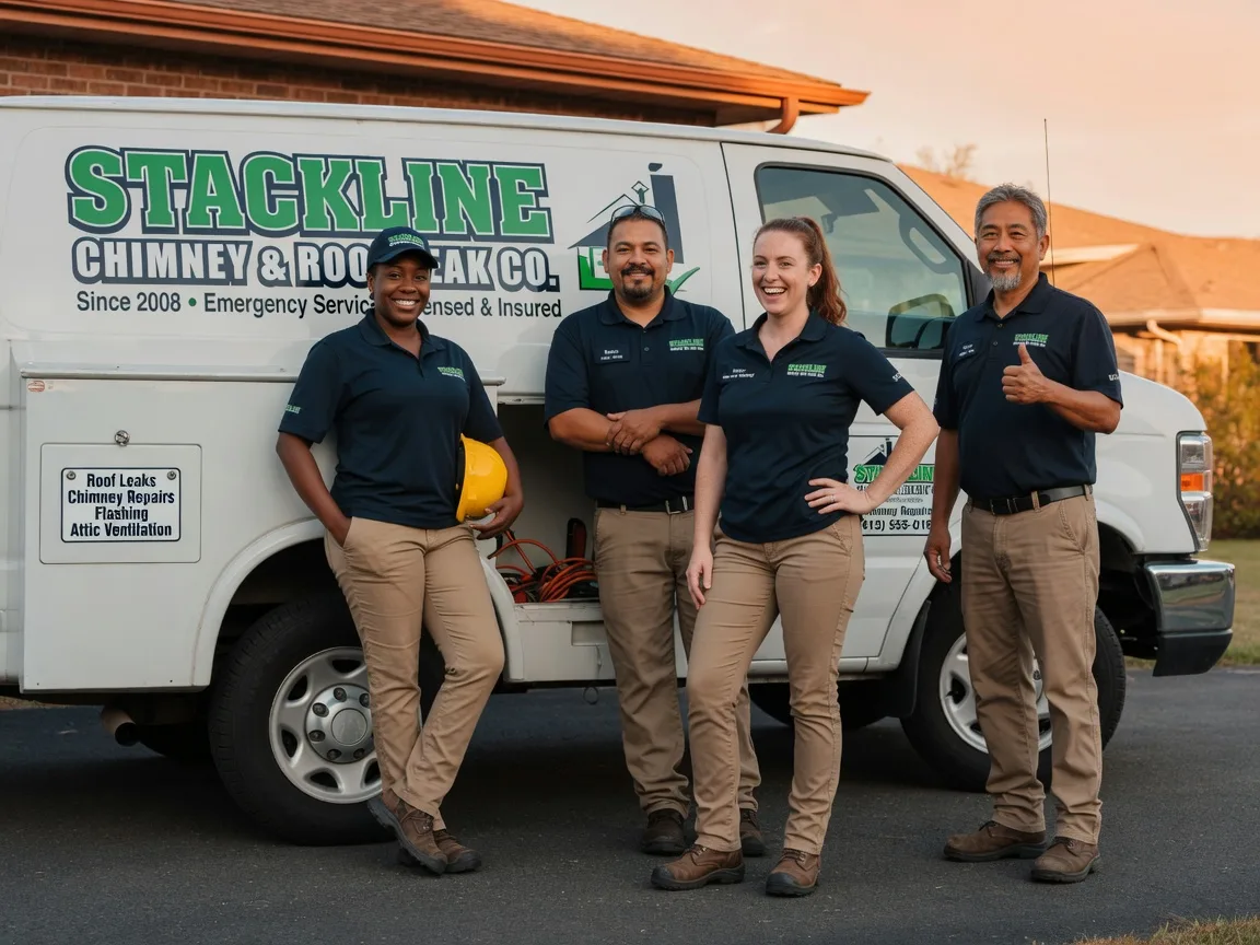 Chimney flashing repair company in Bellevue, IA